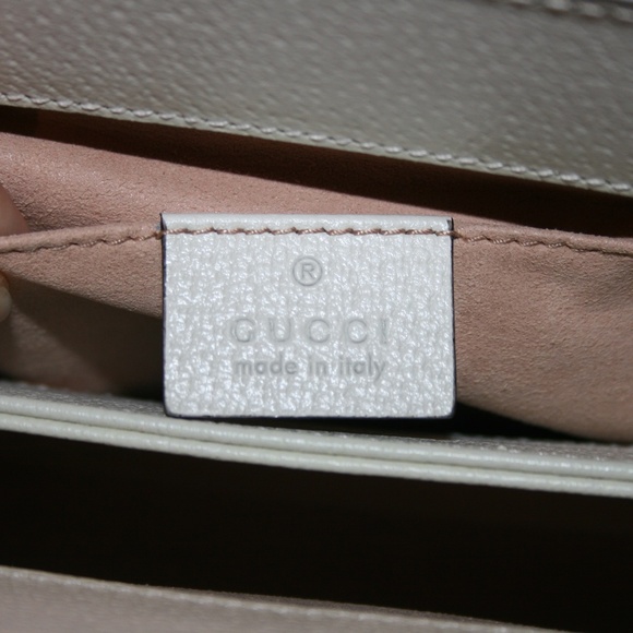 Gucci GG Supreme Marmont Web Flora Ophidia Shoulder Bag - Picture 7 of 8